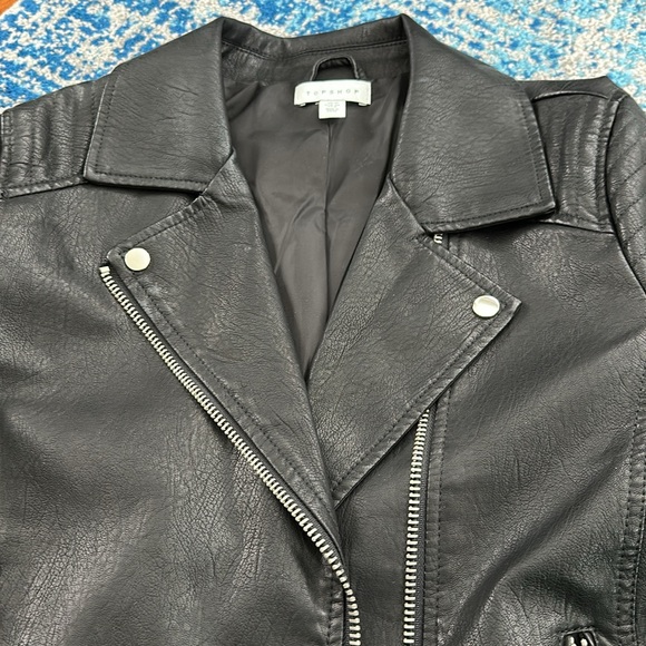 vegan leather jacket! only worn once - Picture 11 of 12